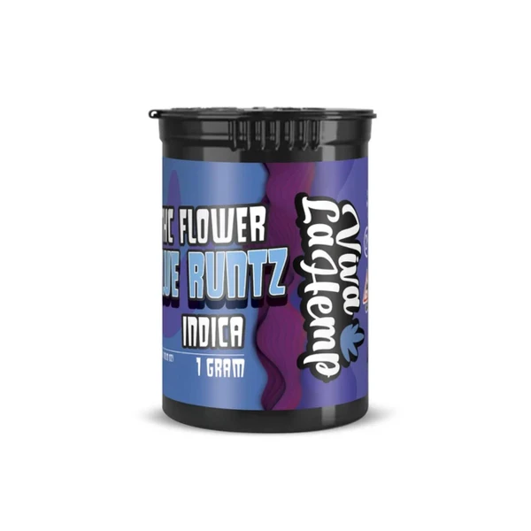 Viva La Hemp THC Flower 1G - 28CT Jar Blue Runtz Indica
