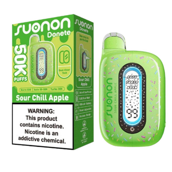 Suonon Donete 50K Puff Disposable Sour Chill Apple