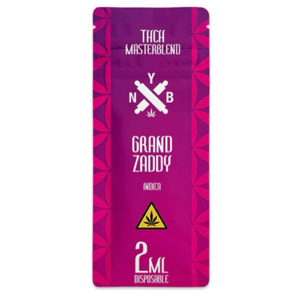 NYB THCH-H Master Blend Disposable 2G Grand Zaddy Indica