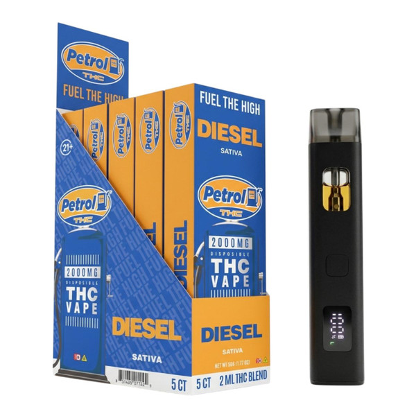 Petrol THC Vape Disposable 2G Diesel Sativa