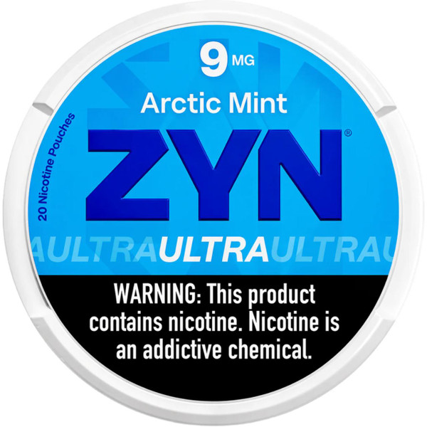 ZYN Ultra Nicotine Pouches - 1PK Arctic Mint