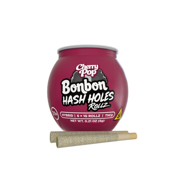 Bonbon THCP Hashhole Prerolls 1G-6CT Cherry Pop Hybrid