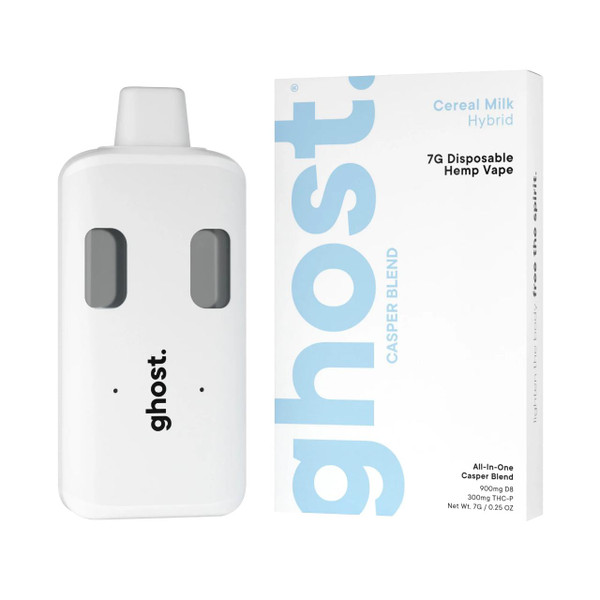 Ghost Casper Blend All-In-One Slide Piece Disposable - 7G Cereal Milk Hybrid