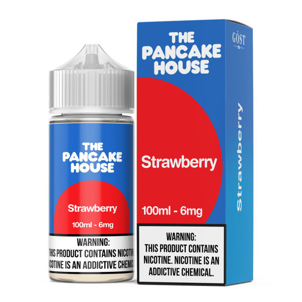 The Pancake House Strawberry 100ml E-Juice 6mg