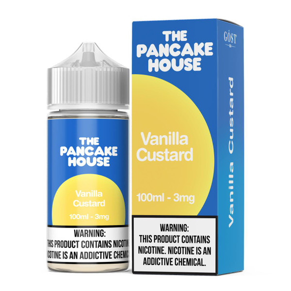 The Pancake House Vanilla Custard 100ml E-Juice