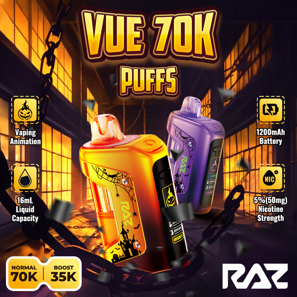 Raz VUE Kit Disposable  70K Puffs