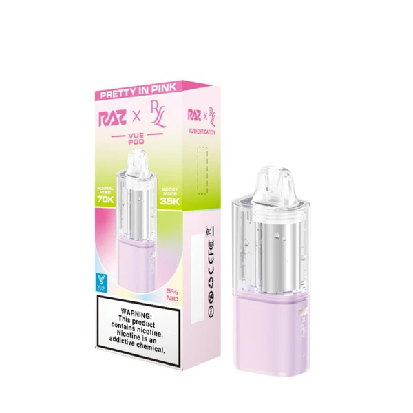 RAZ x RYL VUE 70K Replacement Pod Pink & Blue