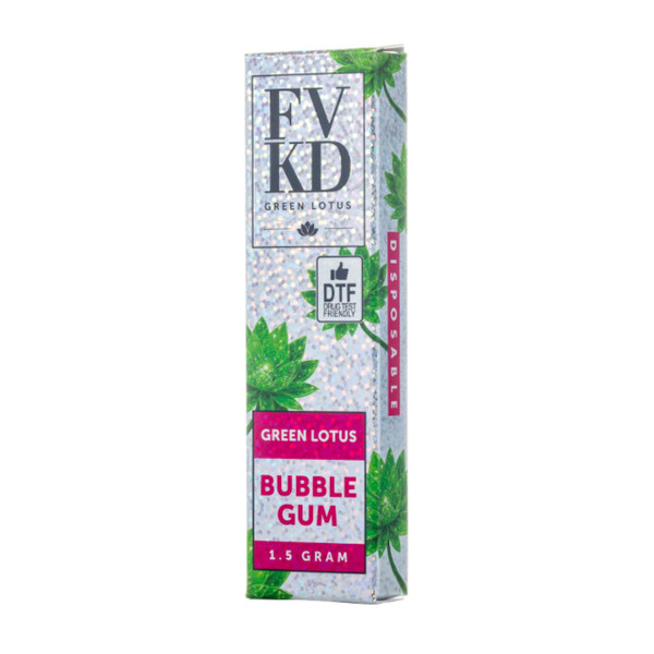 FVKD Green Lotus Disposables 1.5G Bubble Gum
