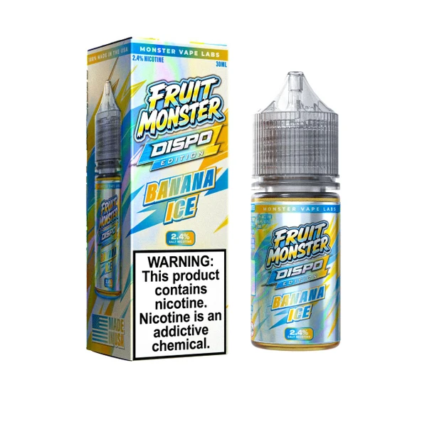 Fruit Monster Banana Ice Dispo Edition Salt 30ml E-Juice