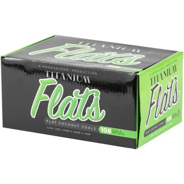 Titanium Flats Charcoal Box 108PC