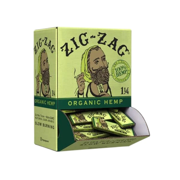 Zig Zag Organic Hemp Paper 1 1/4
