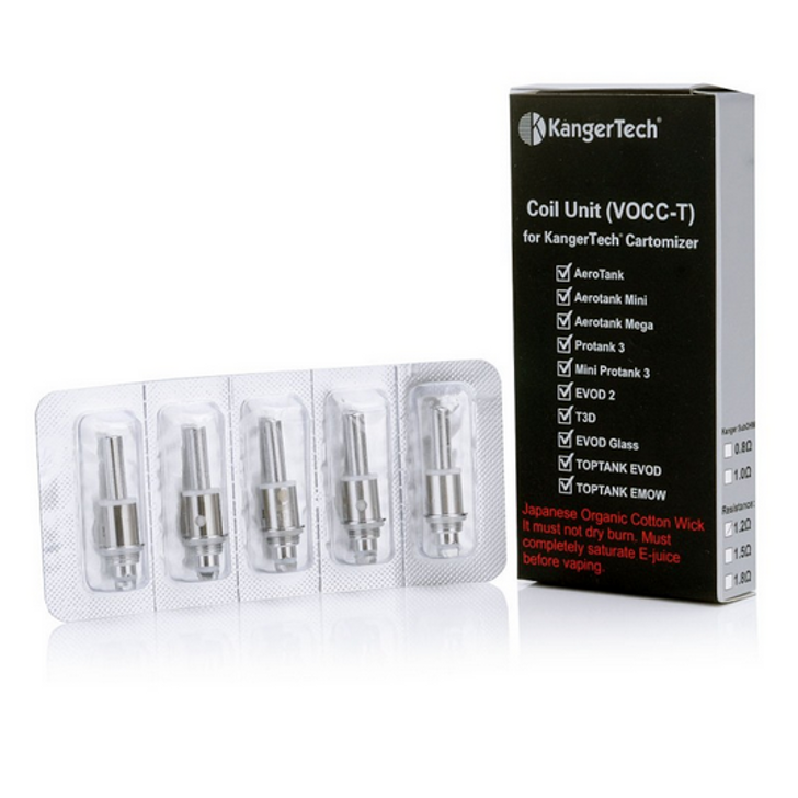 Kanger VOCC-T Coils (Pack of 5)