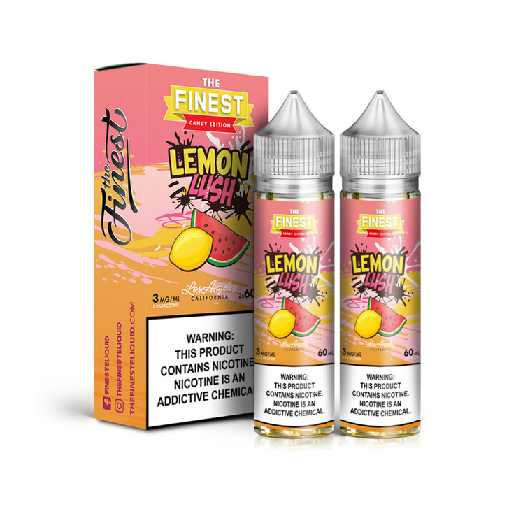 The Finest Candy Edition Lemon Lush 2 x 60ml E-Liquid 3mg