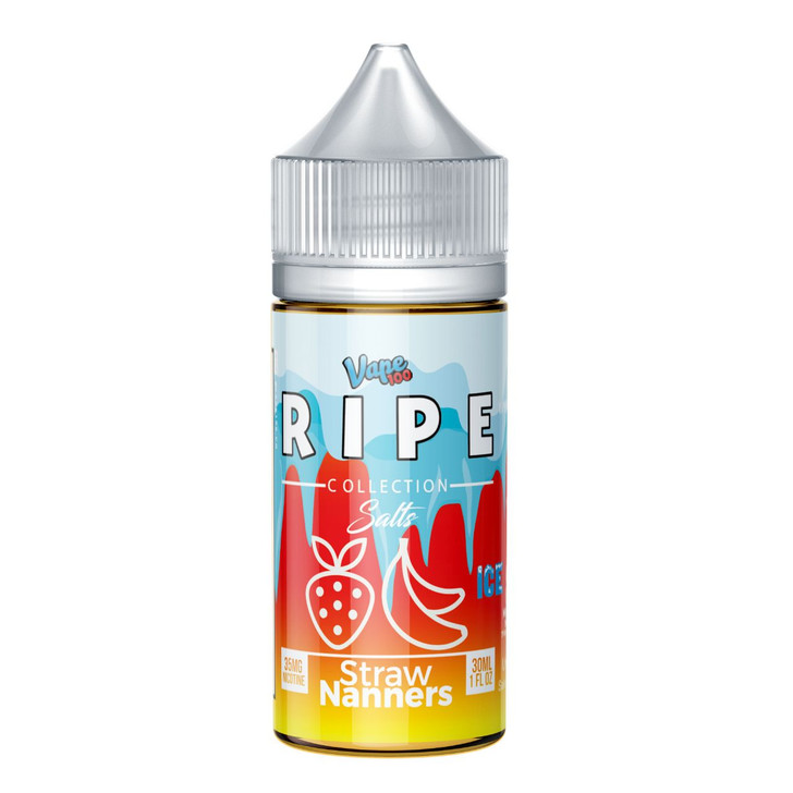 Ripe Ice Salts Collection Straw Nanners 30ml E-Liquid