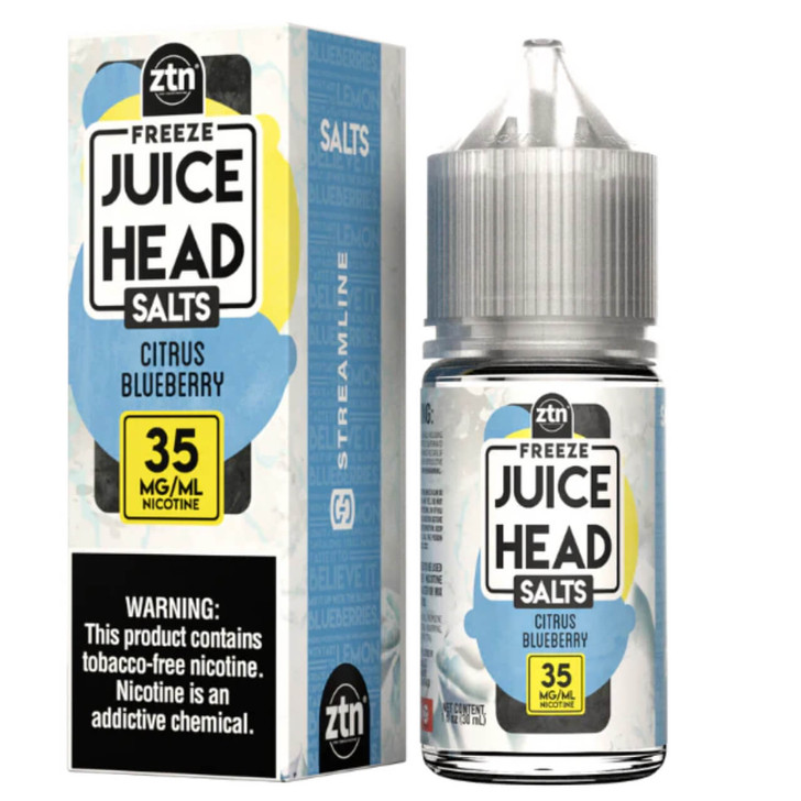 Juice Head TFN Blueberry Lemon Freeze Salts 30ml E-Juice (ZTN Citrus Blueberry Freeze)