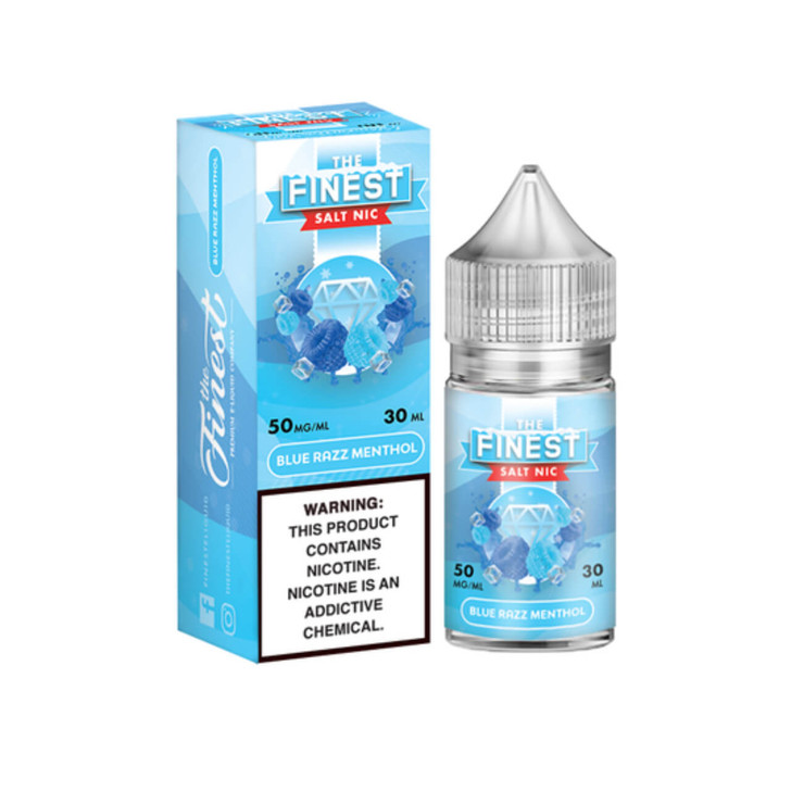 The Finest SaltNic Series Blue Razz Menthol 30ml E-Liquid