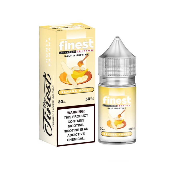 The Finest SaltNic Series Banana Honey 30ml E-Liquid