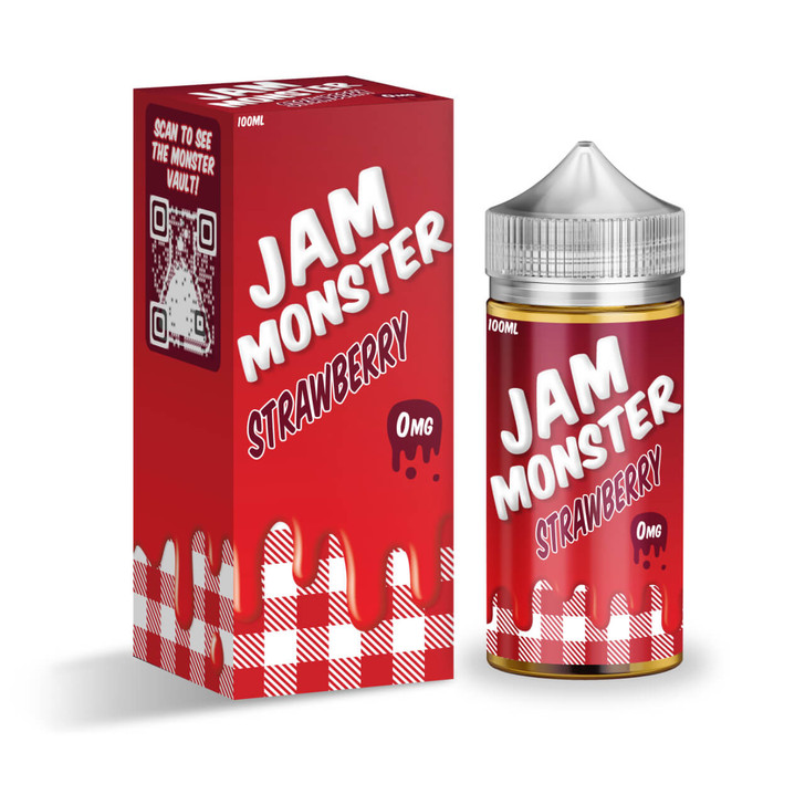 Strawberry Jam E-Liquid 100ml by Jam Monster