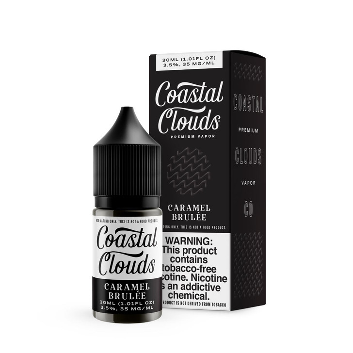 Coastal Clouds Caramel Brulee 30ml Salt E-Juice
