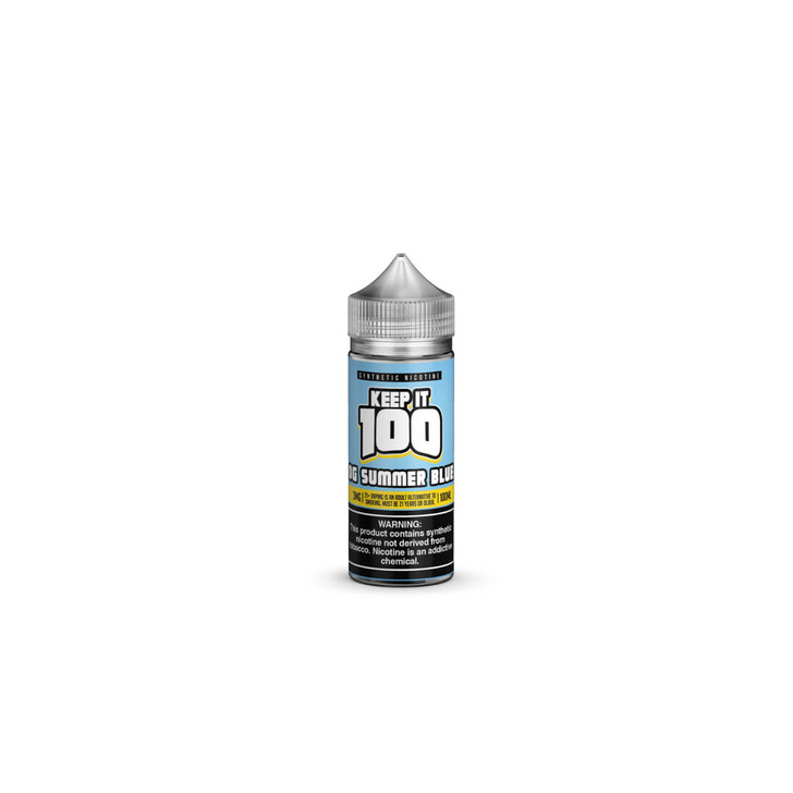 Keep it 100 OG Summer Blue Synthetic Nicotine 100ml E-Juice