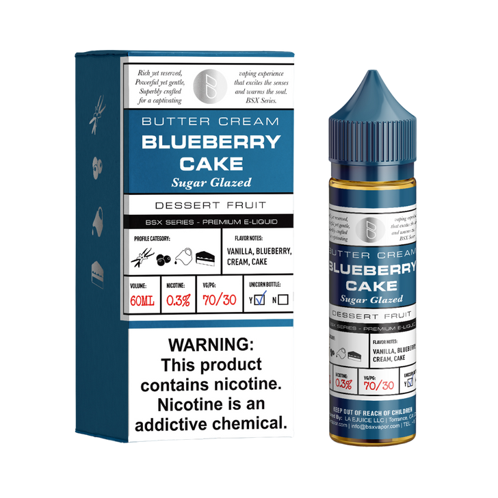 Glas Blueberry Cake 60ml E-Juice