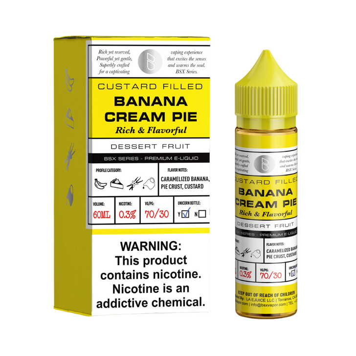Glas Banana Cream Pie 60ml E-Juice