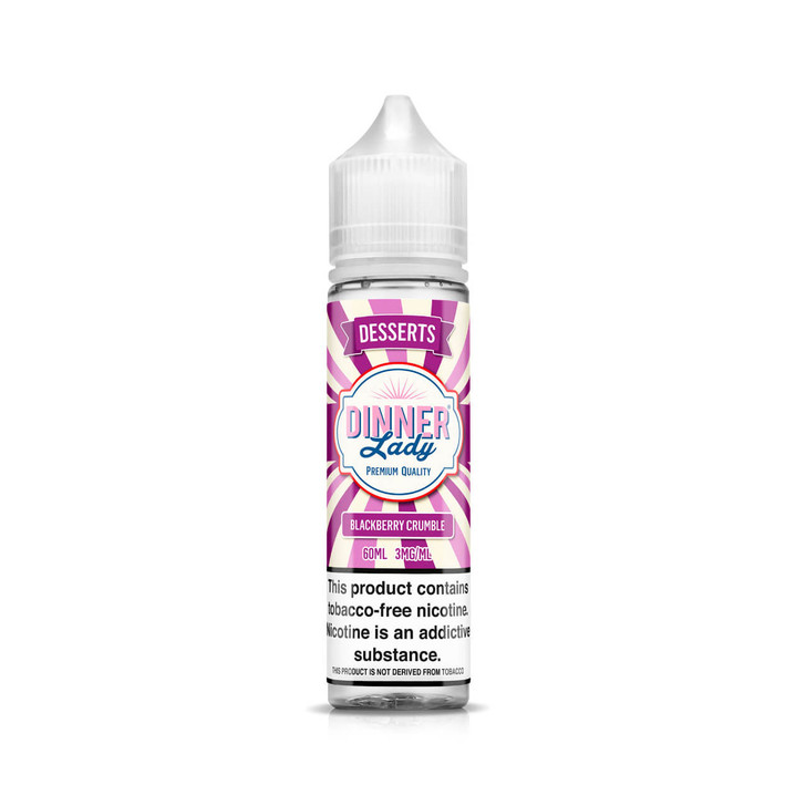 Dinner Lady Blackberry Crumble Tobacco Free Nicotine 60ml E-Juice