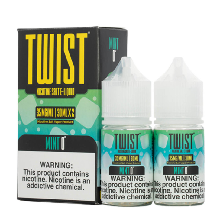 Twist E-Liquids Mint No.0° 60ml Salt E-Juice