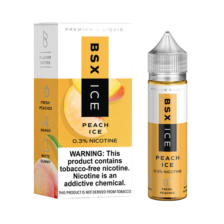 Glas BSX ICE Peach Ice 60ml Synthetic E-Juice