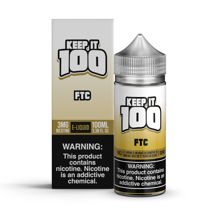 Keep it 100 Krunch Synthetic Nicotine 100ml E-Juice (FTC)