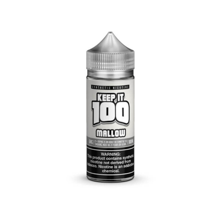 Keep it 100 Mallow Synthetic Nicotine 100ml E-Juice