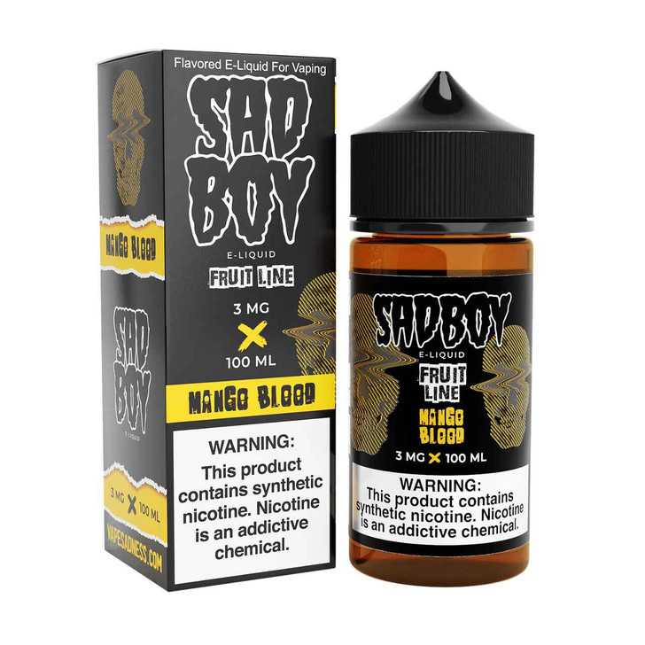 SadBoy FruitLine Mango Blood Synthetic Nicotine 100ml E-Juice