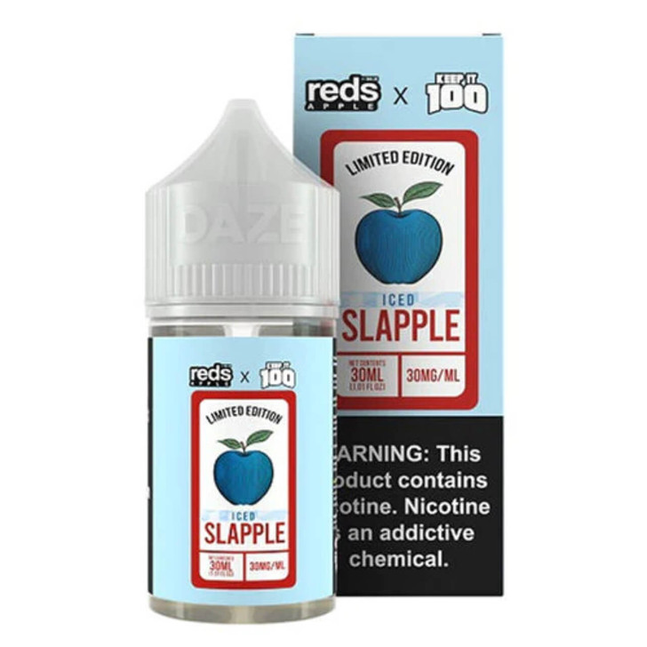 Red's Apple X Keep it 100 Slapple Ice Salt 30ml E-Juice