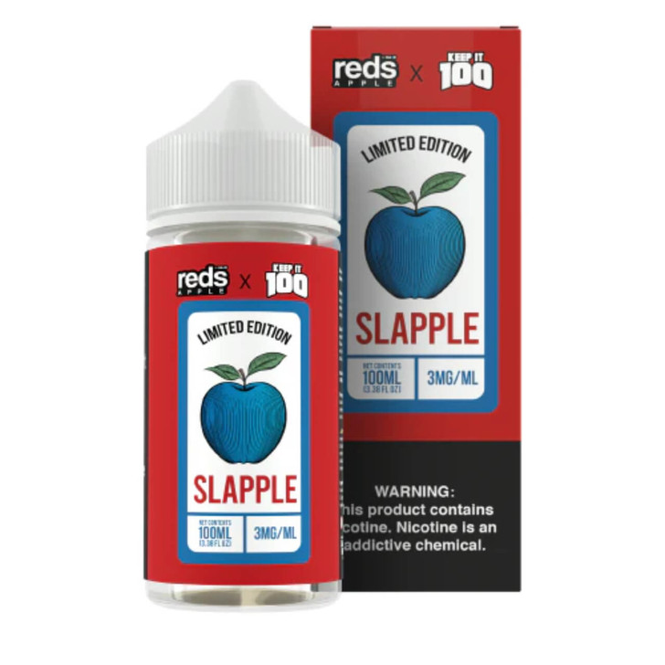 Red's Apple X Keep it 100 Slapple 100ml E-Juice
