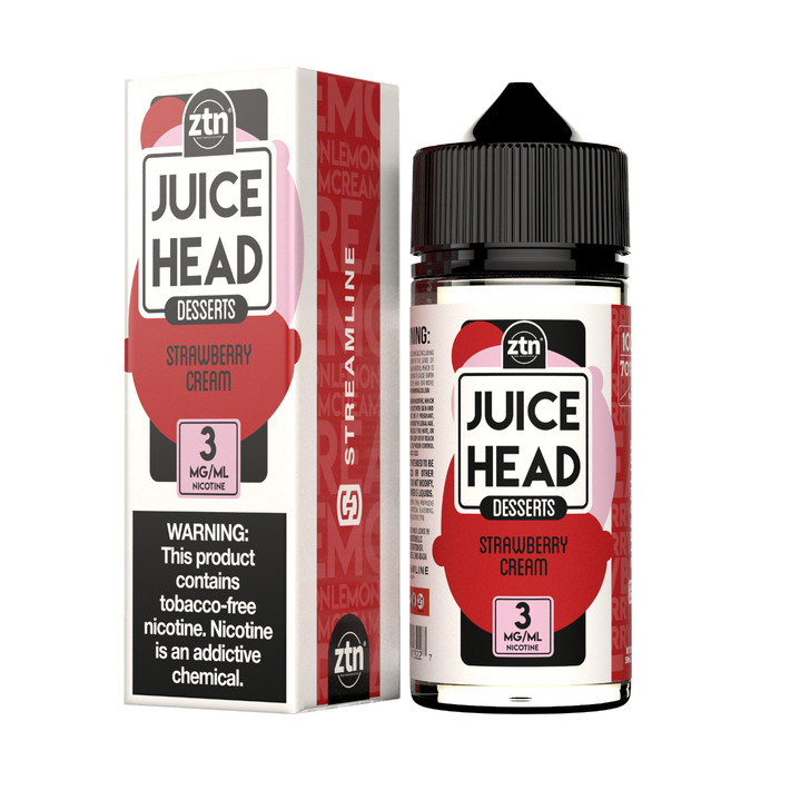 Juice Head Desserts ZTN Strawberry Cream 100ml E-Juice
