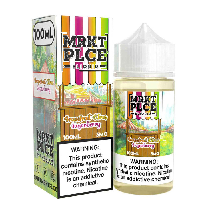 MRKTPLCE Grapefruit Citrus Sugarberry 100ml E-Juice