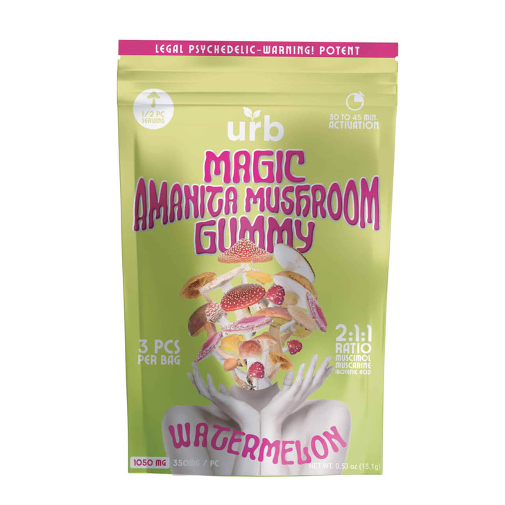 URB Amanita Magic Mushroom Gummies Watermelon