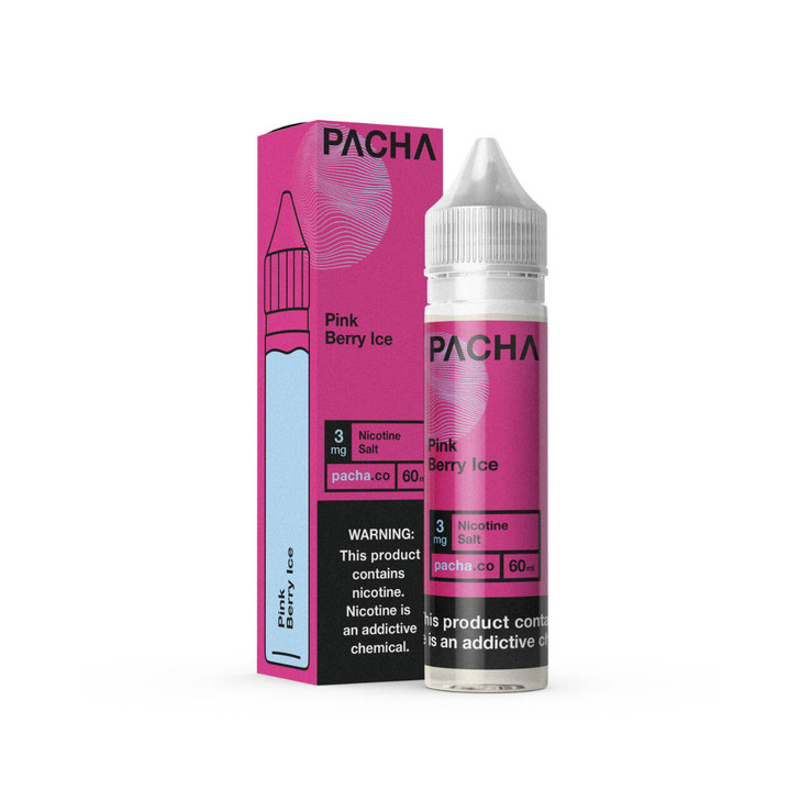 Pacha Pink Berry Ice Synthetic Nicotine 60ml E-Juice 3mg