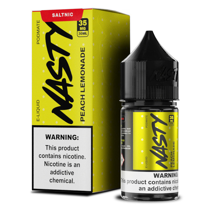 Nasty SaltNic PodMate Peach Lemonade 30ml E-Juice