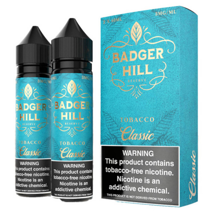 Badger Hill Reserve Classic Tobacco 120ml E-Juice