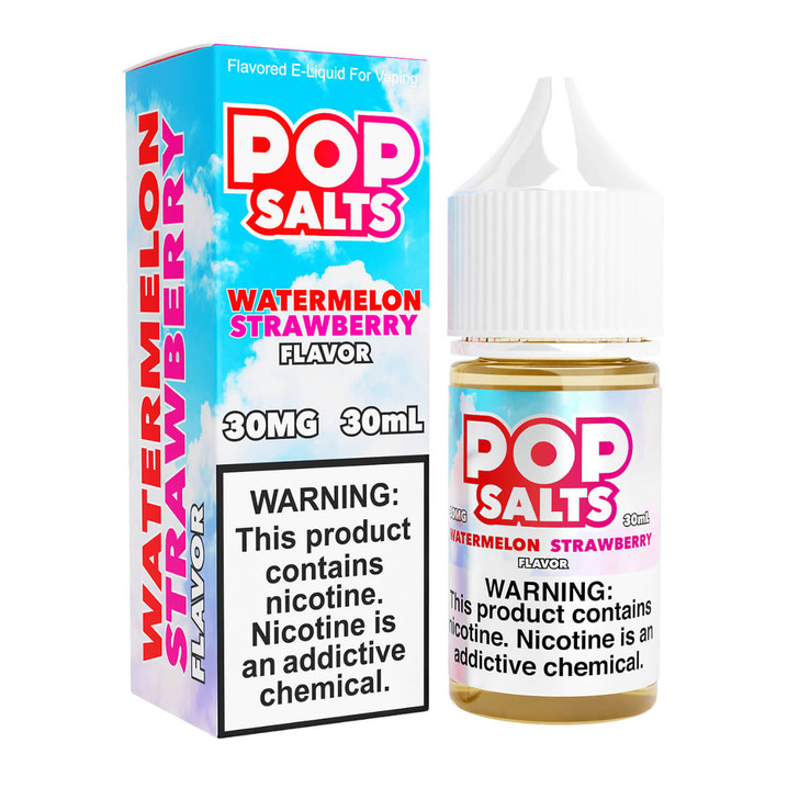 Pop Salts Watermelon Strawberry 30ml E-Juice