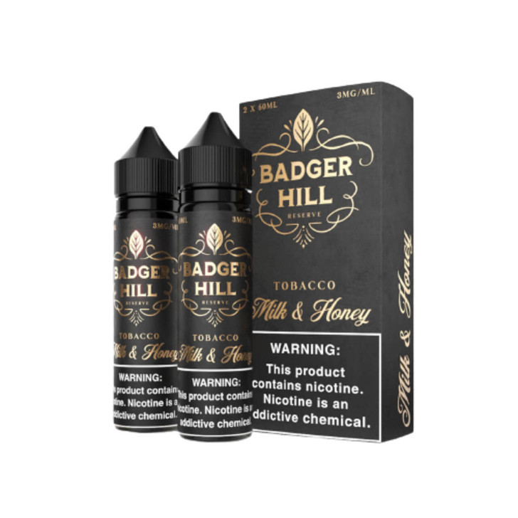 Badger Hill Reserve Milk & Honey Tobacco 120ml E-Juice