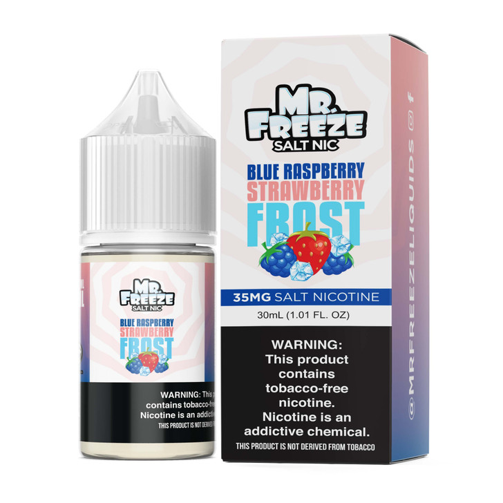 Mr.Freeze Blue Raspberry Strawberry Frost Salt 30ml E-Juice