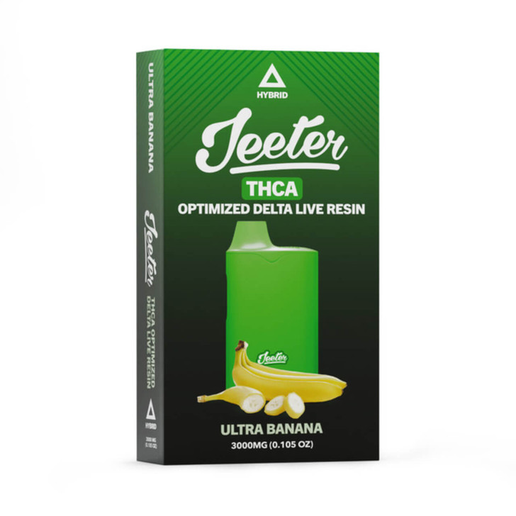Jeeter Delta 8 THC A Live Resin Disposable Ultra Banana