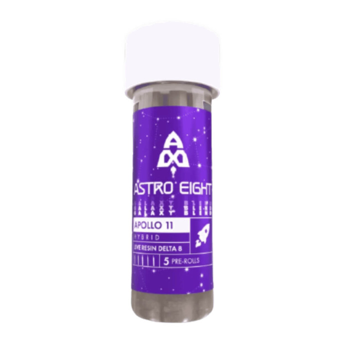 Astro Eight Galaxy Blend Live Resin Delta 8 Pre Rolls -Apollo 11