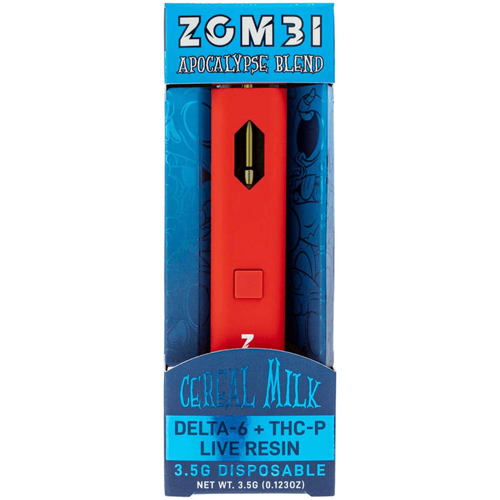 Zombi Apocalypse Blend Live Resin Disposable 3.5g-cereal milk