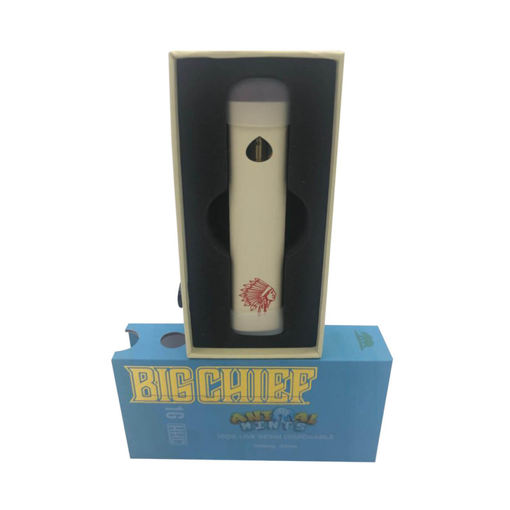 Big Chief Live Resin HHC 1G Disposable Animal Mints