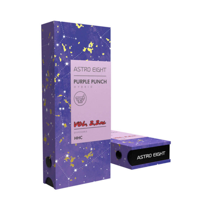 Astro Eight 2.2 ML HHC Disposable Purple Punch Hybrid