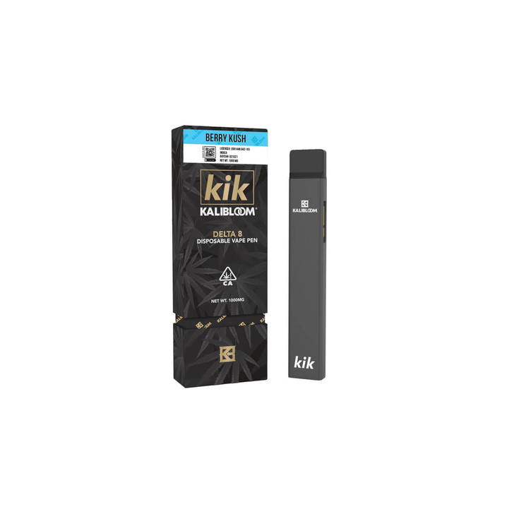 Kalibloom KIK Delta 8 Disposable Vape Device BERRY KUSH
