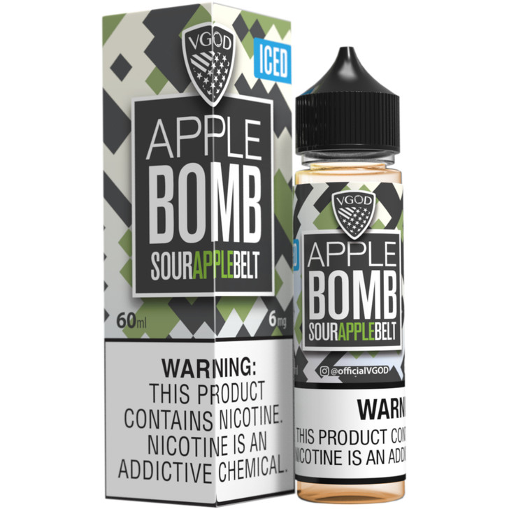 VGOD Iced Apple Bomb 60ml E-Juice 6mg